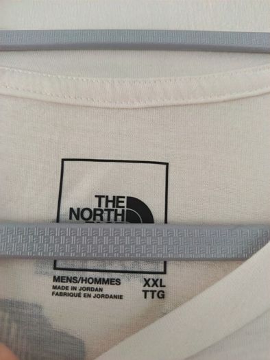 The North Face White Graphic T-Shirt XXL Never Stop Exploring