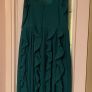 H&M Green Ruffle Dress Image 2