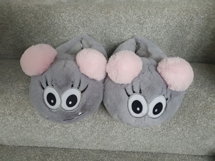 slippers REDUCED.adult size 5/6 (wouldnt give me an adult choice !) BIG CLEAROUT, MAKE AN OFFER