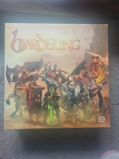 Bardsung Boardgame kickstarter exclusive SEALED
