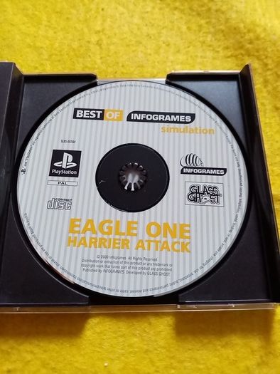 Eagle one Harrier attack PlayStation1 Ps1 PlayStation 2 ps2 games Original