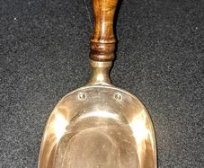 Brass coal showel