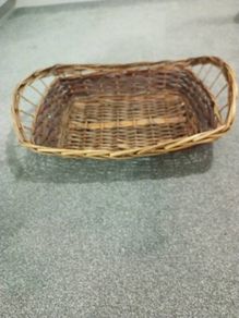 Gift wicker basket