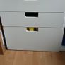 Ikea desk or changing station with drawers Image 3