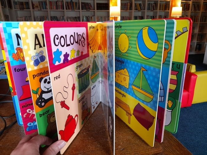 Large Board Book My First Learning Book