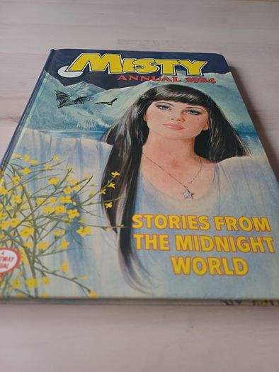 Misty Annual 1984 Vintage Hardback Girls Horror Suspense Romance Comic Book
