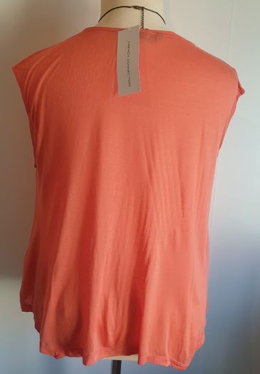 French Connection Womens Peach T Shirt Top Sleeveless New With Tags Size M CAN POST