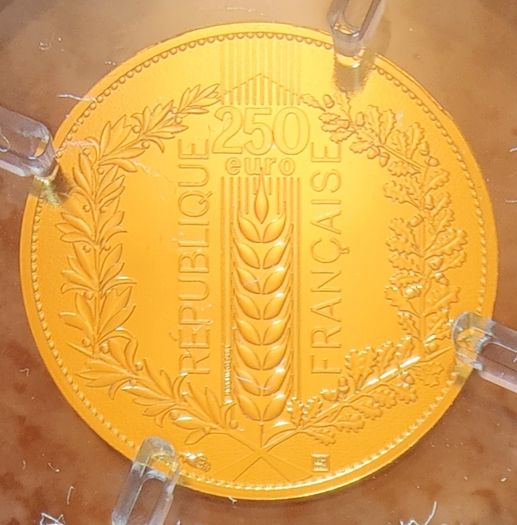 France 250 Euro Gold (.999) Brilliant Uncirculated Coin 2021 - The Laurel - Natures de France