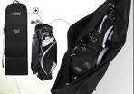 Foldable Golf Bag Travel Case Cover With Wheels