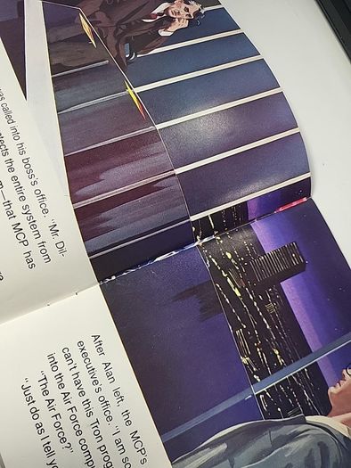 Walt Disney Tron 1982 Read Along Book and Record