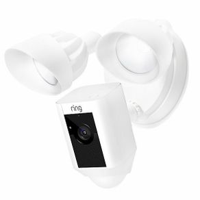 Ring Floodlight Cam Wired Plus Smart Security Camera - White