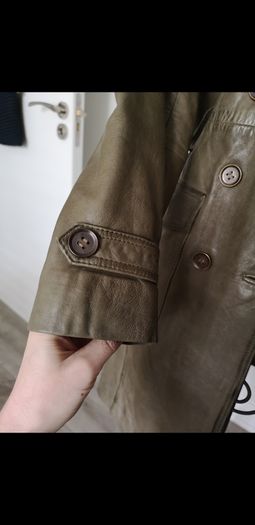 Leather Trench Size Uk 14