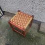 old vintage sugan stool ,,nice used condition, sold as seen, see pictures for condition ,buyer collects or pays postage, Image 2