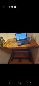 Home Desk Retro Singer  Steel