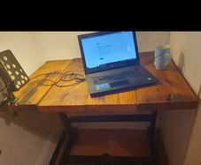 Home Desk Retro Singer  Steel