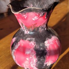 Hand made pottery vase