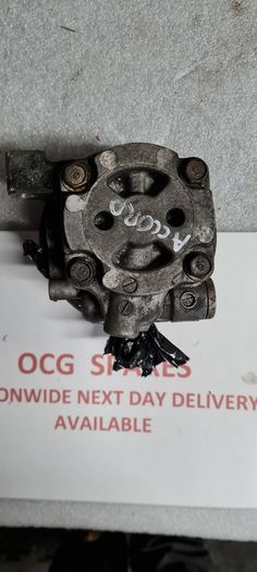 2003-2007 Honda Accord Mk7 2.2 Diesel Power Steering Pump Rbd414412f @ Ocg