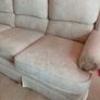 Damask Vintage 90's 3 Seater recliner sofa Image 3