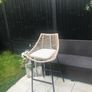 Outdoor high table and chairs Image 3
