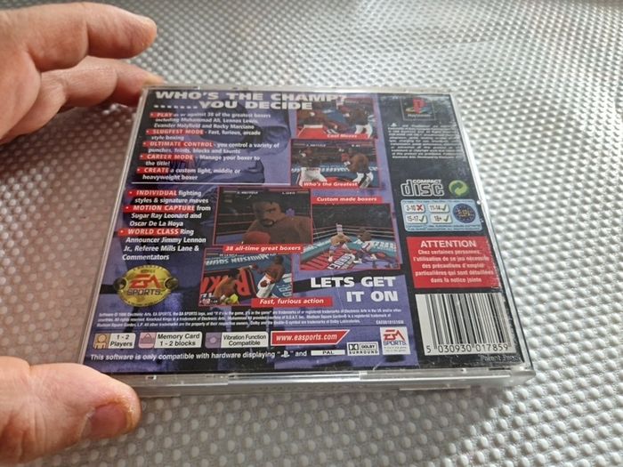 Knockout Kings 99 PlayStation1 Ps1 PlayStation2 Ps2 Games Original