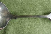 Antique JD&amp;S EP Antique Ladle, Sauce Ladle, Small Soup, Worn Silver Plate.