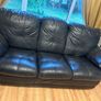 black leather coach Image 2