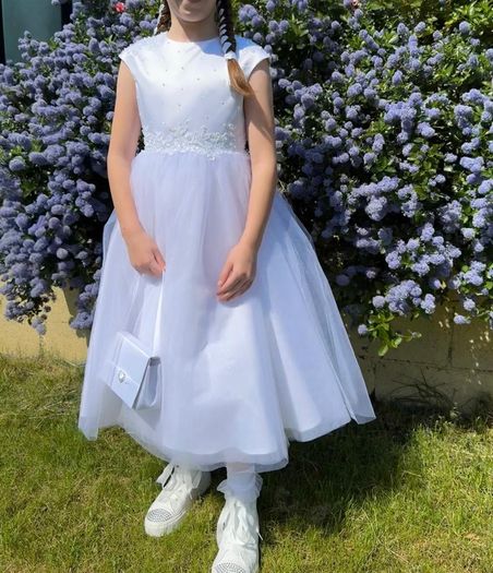 communion outfit (dress, shoes & bag)