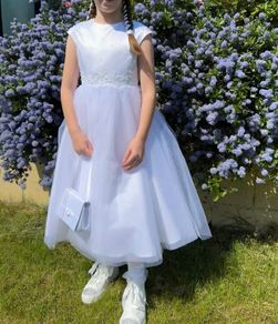 communion outfit (dress, shoes & bag)