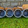 R17 5x120/4x100 Chevrolet Corvette C4 Sawblade alloy wheels with new tyres and adaptors Image 8