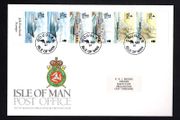 1997 Isle of Man Ships definitive Booklet stip addressed First Day Cover (FDC)
