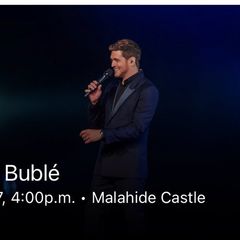 Buble' concert tickets
