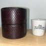 antique doctors measuring glass and case Image 2