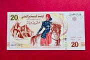 Tunisia  20 Dinars. 2011. Pick  93b