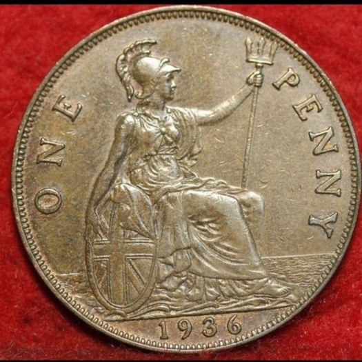1936 British Penny, Key Date, "Year of the Three Kings"