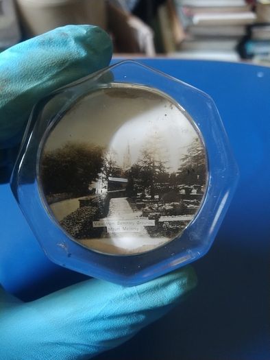 Vintage paperweight Mount Melleray Abbey