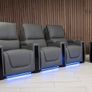 Sienna Electric Leather Recliner Sofa Set Image 2