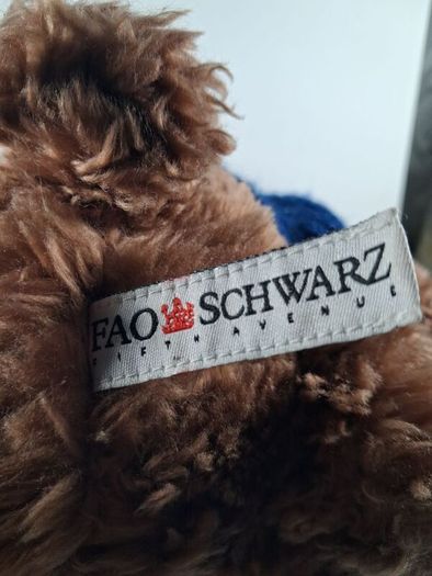 Vintage FAO Schwarz plush bear