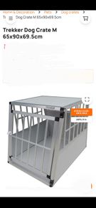 Dog transfer box crate