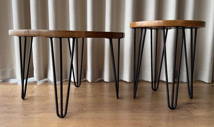 Bespoke Oak Table Set (or Individual on request)