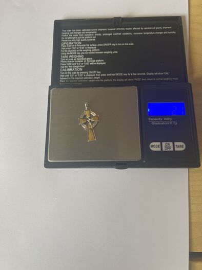 Celtic pendant cross