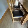 Extendable dining table and chair set for sale Image 4
