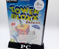 Tower Bloxx Deluxe Pc Cd Rom Game - New Sealed - Rare Retro Gaming