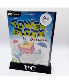 Tower Bloxx Deluxe Pc Cd Rom Game - New Sealed - Rare Retro Gaming