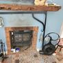 Antique Fire blower with attached crane Image 4