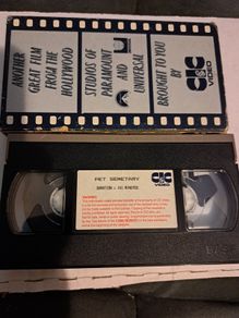 Pet Semetary Vhs