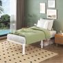 3ft Single Bed Frame with Rounded Corner Legs Image 8