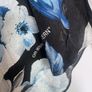 Luxury Italian Brand Off White Silk Blouse size 42 Image 4