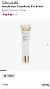 Estee Lauder  Double Wear Smooth and Blur Primer  Matte Foundation Primer