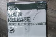 BNWT 2pack Age 6-7 WHITE  unisex polo shirts