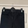 Next Black Straight Leg Jeans with Tassles Image 6